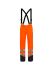 T2S Cap Horn Orange Breathable, Hi-Vis, Waterproof Hi Vis Work Trousers, M Waist Size