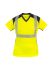 Maglietta alta visibilità  gialla a maniche corte T2S Bahia, XXXL per donna