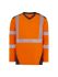 T2S Bali Orange Unisex Hi Vis T-Shirt, XXXL