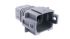 8 way Receptacle, grey, without end cap,