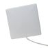 Mobilemark PN6-868LCP-3C-WHT-6 Square Multi-Band Antenna with SMA Connector, ISM Band, UHF RFID