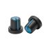 Sifam 16mm Black Potentiometer Knob Cap for 13.5mm Shaft D Shaped, 3/02/DRN110 006 /1004 /236