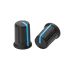 Sifam 12.5mm Black Potentiometer Knob for 13.7mm Shaft D Shaped, 3/05/DRP100 006/26/180 /1004 /233