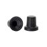 Sifam 4.5mm Black Potentiometer Knob for 6mm Shaft Splined, 3/07/TPN170 006 BLACK