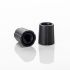 Sifam Fekete Potenciométer gomb 9mm, 6mm tengellyel, forgatógomb Ø: 11.5mm D-alakú