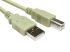 RS PRO USB 2.0 Cable, Male USB A to Male USB B  Cable, 1m