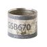 ABB Copper Alloy Silver Cable Sleeve, 19mm Diameter, 11.2mm Length, GSB670 Series