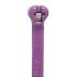 ABB Cable Ties, Cable Tray, 202mm x 2.3 mm, Purple Nylon