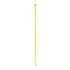 ABB Cable Ties, Cable Tray, 111.7mm x 2.4 mm, Yellow Nylon