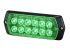 Patlite 2M1 Series Green Multiple Effect Warning Light, 12 → 24 V, Indoor/Outdoor, LED Bulb, IP68