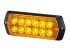 Patlite 2M1 Series Yellow Multiple Effect Warning Light, 12 → 24 V, Indoor/Outdoor, LED Bulb, IP68