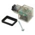 Brad from Molex 2-2Pole DIN 43650 A, Male DIN 43650 Solenoid Connector, No, 24 V Voltage