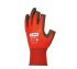 Skytec Black/Red Nylon Abrasion Resistant, Cut Resistant, Tear Resistant Work Gloves, Size L, Polyurethane Coating