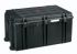 RS PRO Waterproof Plastic, Polymer Watertight Case With Wheels, 860 x 560 x 460mm