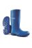 Stivali antinfortunistici tipo Wellington S4 Dunlop da  Unisex tg. 46, col. Blu , resistenti all'acqua, con puntale di