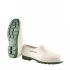 Dunlop 防滑防静电低帮劳保鞋, 白色, 男女通用, PVC鞋面, D0625