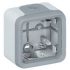 Legrand Grey Thermoplastic Back Boxes, IP55, 1 Gangs