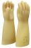 Penta Beige Latex Electrical Safety Work Gloves, Size 10, XL, Latex Coating