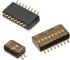 Würth Elektronik DIP-Schalter Flach 1-stellig, 1-poliger Ein/Ausschalter, Kontakte vergoldet 100 mA