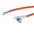 Omron Right Angle Female M8 to Unterminated Sensor Actuator Cable, 5m