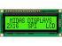 Midas MD21605G6W1-FPTLRGBS LCD LCD Display, 2 Rows by 16 Characters