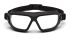 Pyramex Schutzbrille, Carbonglas, Klar mit UV Schutz, , Rahmen aus TPE kratzfest