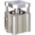 SMC Pneumatic Guided Cylinder - 40mm Bore, 40mm Stroke, CQM Series, Double Acting