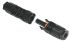 RS PRO Male/Female, Snap-In Solar Connector, Cable CSA, 10mm², Rated At 70A, 1.5 kV