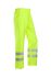 Pantaloni di col. Colore giallo Sioen Uk unisex, Impermeabile, antivento