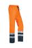 Pantaloni di col. Arancione/navy Sioen Uk unisex, antistrappo, idrorepellente, resistente all'usura