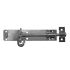 RS PRO Steel Padlockable Zinc Door Bolt