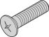 nVent SCHROFF Steel Screw for Use with Cabinet, M5 Thread, 100 per Package