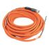 Rockwell Automation Power Cable, 25m, Orange Polyvinyl Chloride PVC Sheath, Power, 60 V