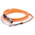 Rockwell Automation 电力电力电缆, 60 V, 橙色聚氯乙烯 PVC护套, 2090-CPBM7DF-16AA03