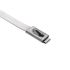 HellermannTyton Cable Tie, Roller Ball, 681mm x 4.6 mm, Metallic 316 Stainless Steel, Pk-100