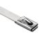 HellermannTyton Cable Tie, Roller Ball, 521mm x 7.9 mm, Metallic 316 Stainless Steel, Pk-50