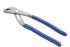 Expert by Facom Water Pump Pliers, 240 mm Overall, Bent Tip, 36mm Jaw