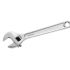 Expert by Facom Adjustable Spanner, 375 mm Overall Length, 44mm Max Jaw Capacity