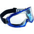 BLAST Schutzbrille, Carbonglas, Klar mit UV Schutz, belüftet, Rahmen aus TPR kratzfest