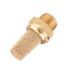 EMERSON – ASCO 346 Brass, Bronze 10bar Pneumatic Silencer, Threaded, G 1/4 Male