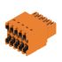 Weidmuller 3.5mm Pitch 10 Way Pluggable Terminal Block, Plug, PCB Mount