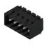 Weidmuller Male PCB Header, 3.5mm Pitch, 5 Way, 1 Row