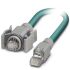 Phoenix Contact Ethernet-kabel Cat5, Blå, 2m