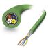 Phoenix Contact Cat5 Unterminated Ethernet Cable, Shielded, Green, 100m