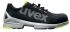 Uvex Uvex 1 Unisex Black, Grey, Yellow  Toe Capped Safety Trainers, UK 4, EU 37