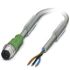 Phoenix Contact Straight Male M12 to Sensor Actuator Cable, 3m