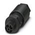 Phoenix Contact Circular Connector, 5 Contacts, Front Mount, M20 Connector, Socket, IP66, IP68, IP69K, QPD Series