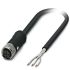 Phoenix Contact Straight Female M12 to Sensor Actuator Cable, 10m