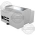 Italtronic Solid Top Enclosure Type, ABS, Polycarbonate DIN Rail Enclosure Kit