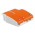 Osram Orange/White Stripe Plastic Cable Clamp